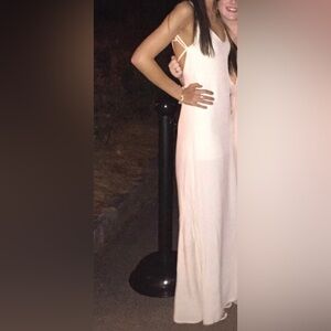 Ivory maxi dress